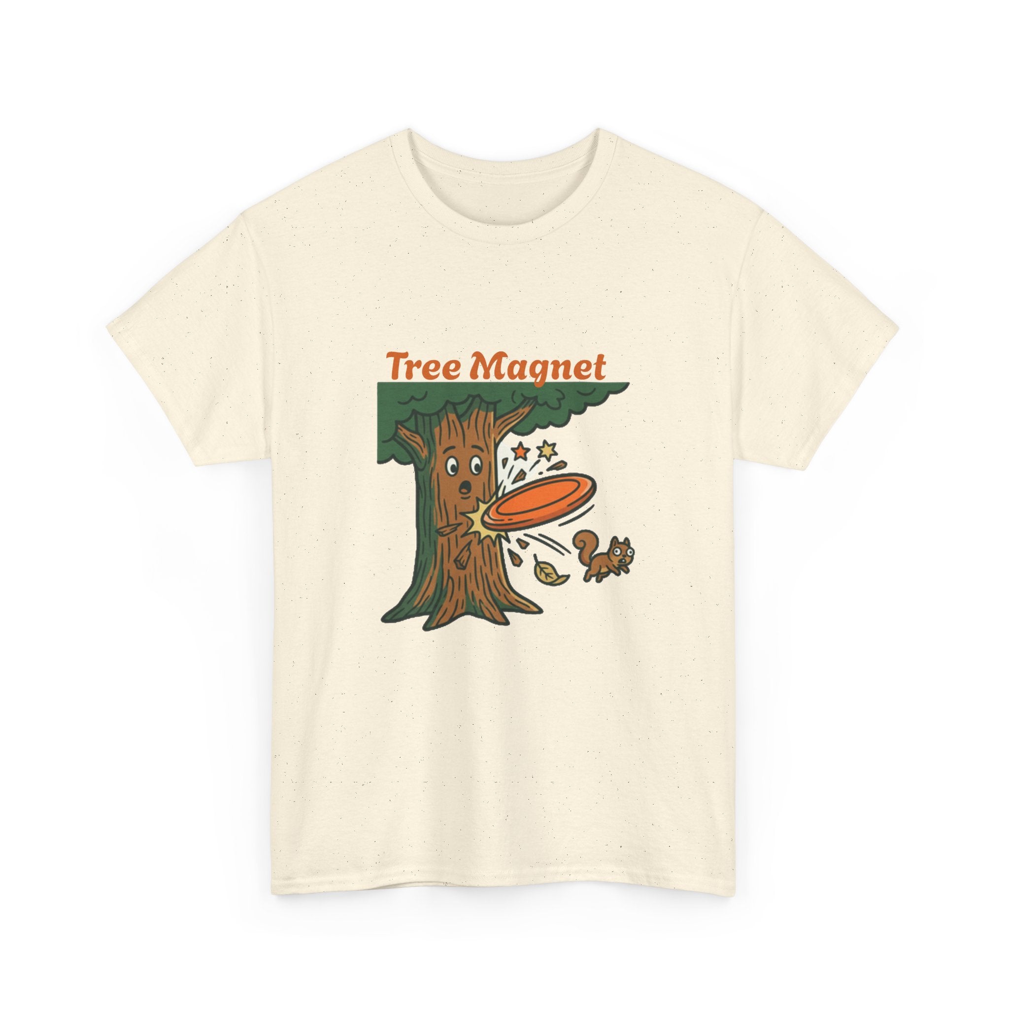 Tree Magnet Disc Golf Shirt, Funny Disc Golf Gift, Tree Hit Humor Tee, Gift for Disc Golfer Who Hits Every Tree