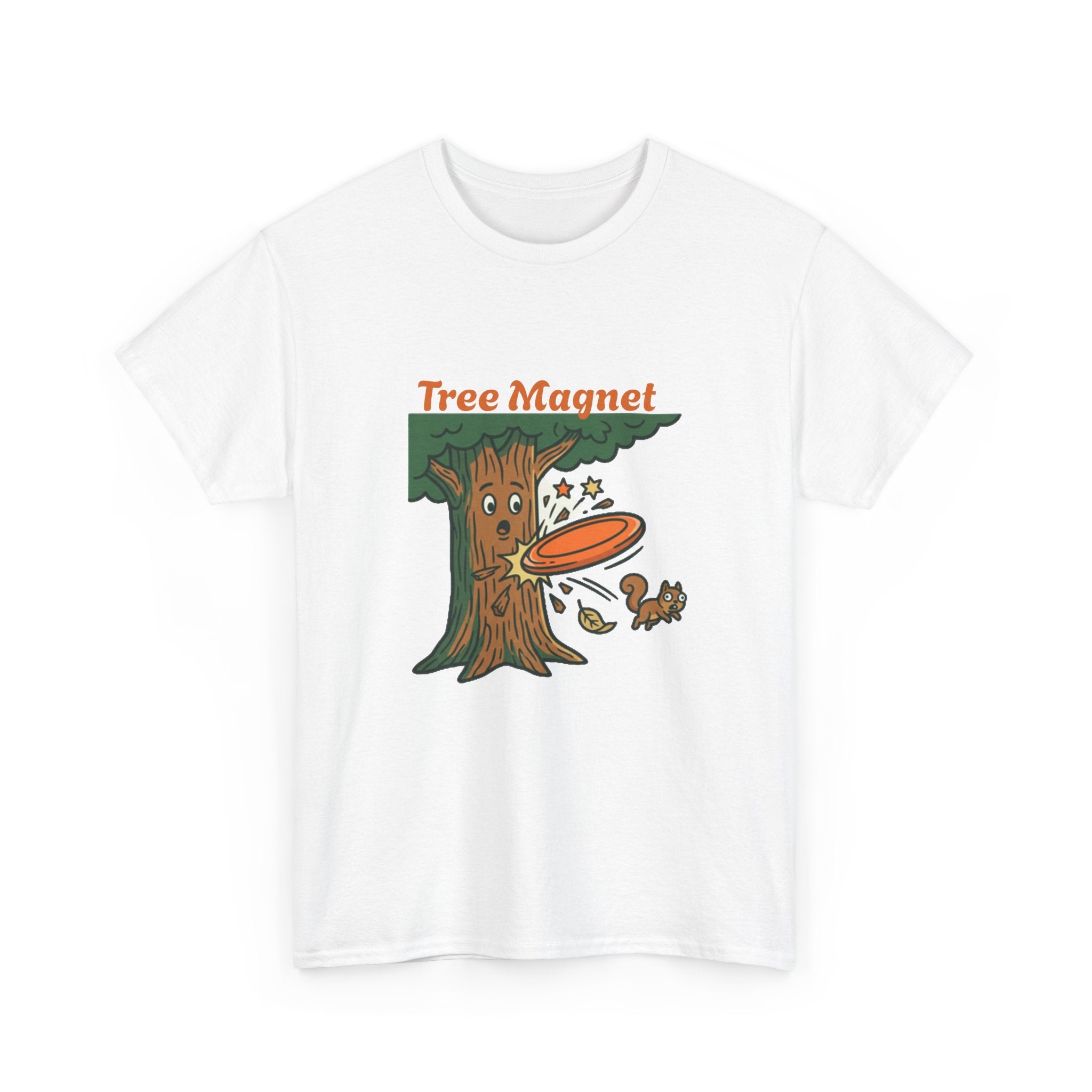 Tree Magnet Disc Golf Shirt, Funny Disc Golf Gift, Tree Hit Humor Tee, Gift for Disc Golfer Who Hits Every Tree