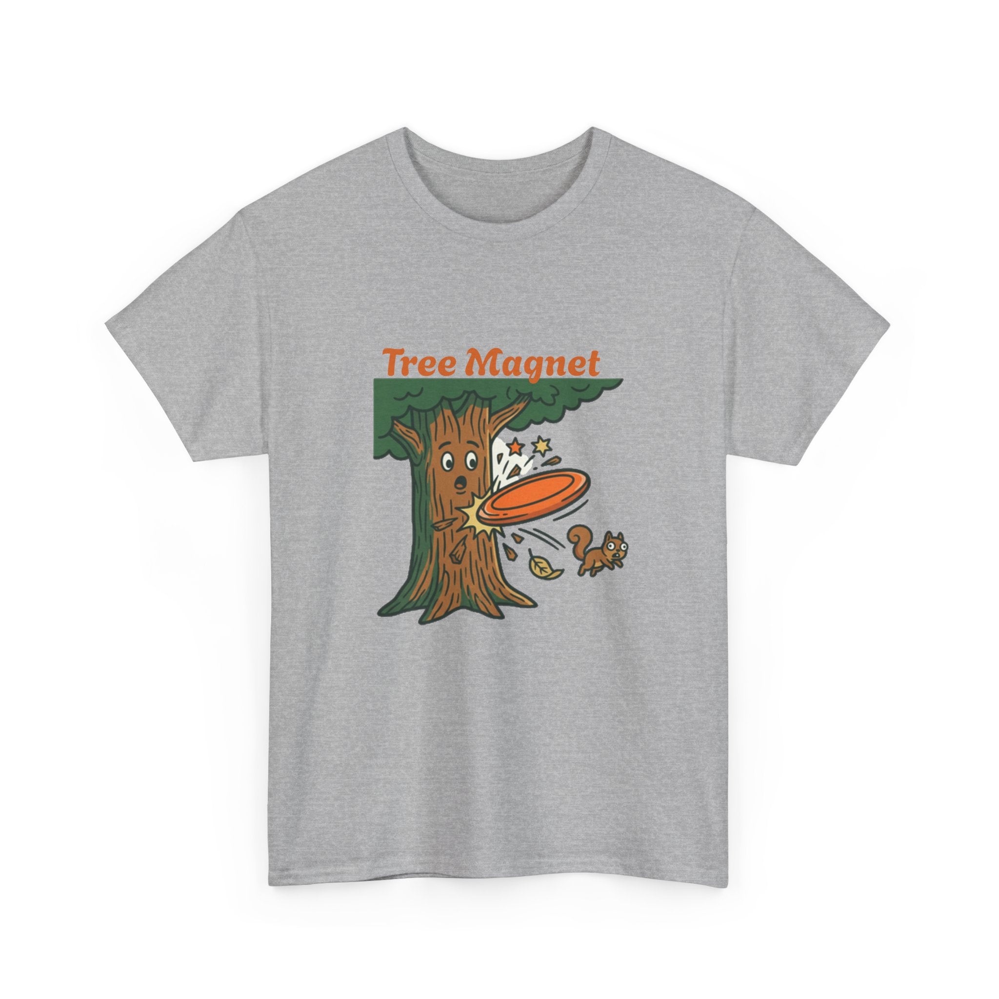 Tree Magnet Disc Golf Shirt, Funny Disc Golf Gift, Tree Hit Humor Tee, Gift for Disc Golfer Who Hits Every Tree